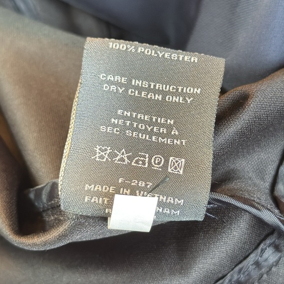 Vince Camuto Blue Belted Rain Jacket - Picture 13 of 13